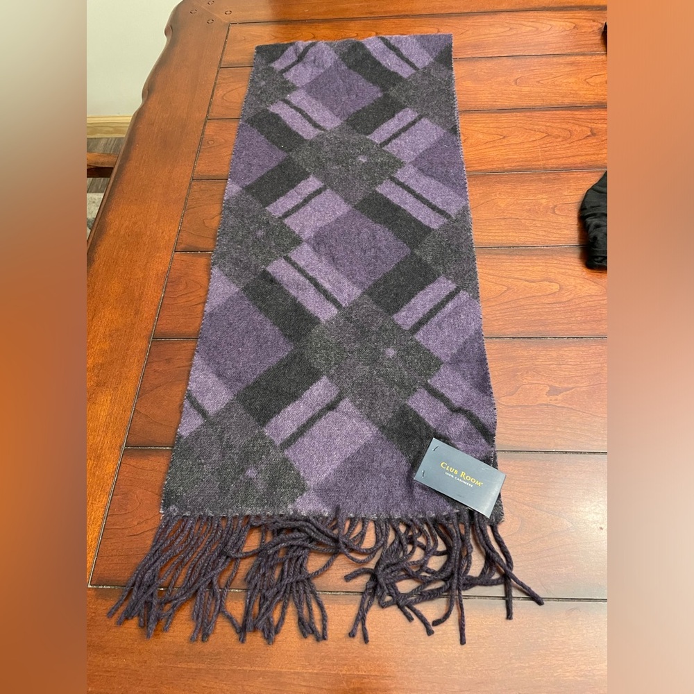 Club Room Vintage‎ Cashmere Scarf